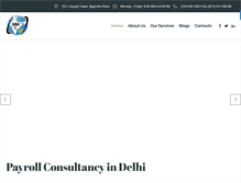 Tablet Screenshot of mmepayrollindia.com